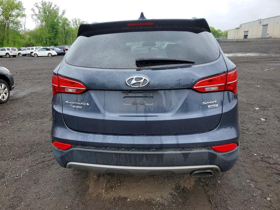 2015 Hyundai Santa Fe Sport მანქანა იყიდება აუქციონზე, vin: 5XYZUDLBXFG239042, აუქციონის ნომერი: 53278486