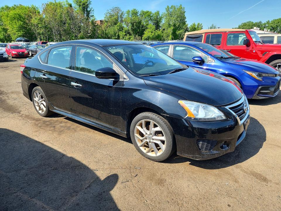 2014 Nissan Sentra მანქანა იყიდება აუქციონზე, vin: 3N1AB7AP3EY314471, აუქციონის ნომერი: 54324046