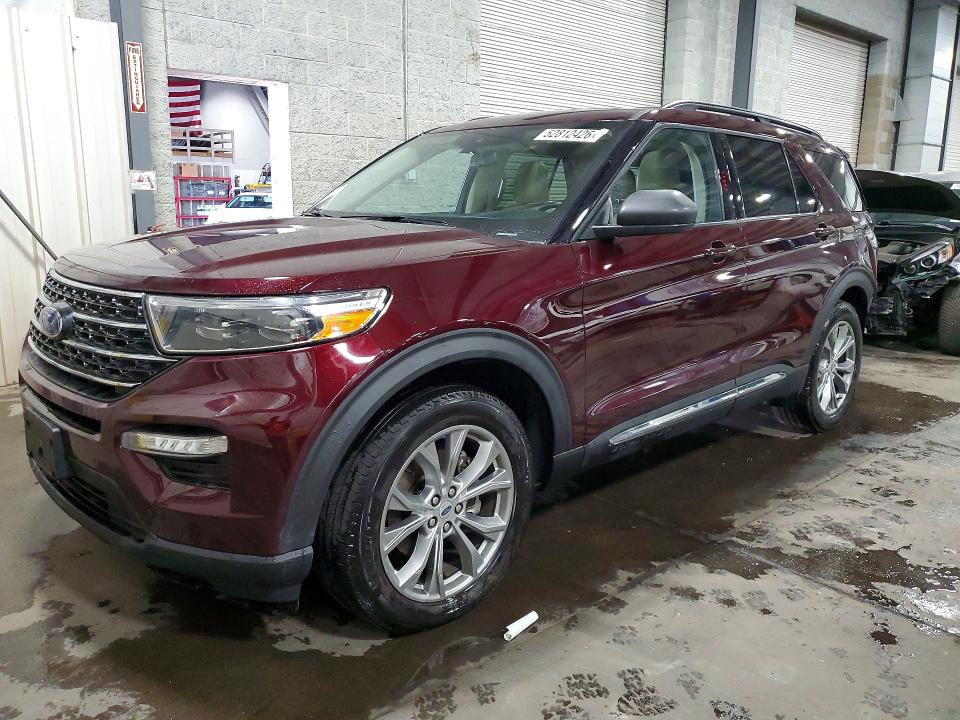 52812426 :رقم المزاد ، 1FMSK8DH4NGB37244 vin ، 2022 Ford Explorer مزاد بيع