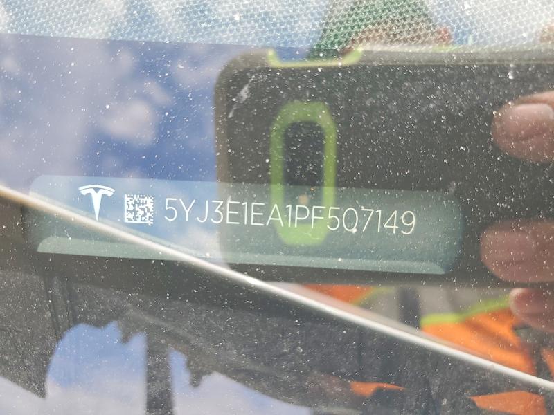 Продажа на аукционе авто 2023 Tesla Model 3, vin: 5YJ3E1EA1PF507149, номер лота: 52526526