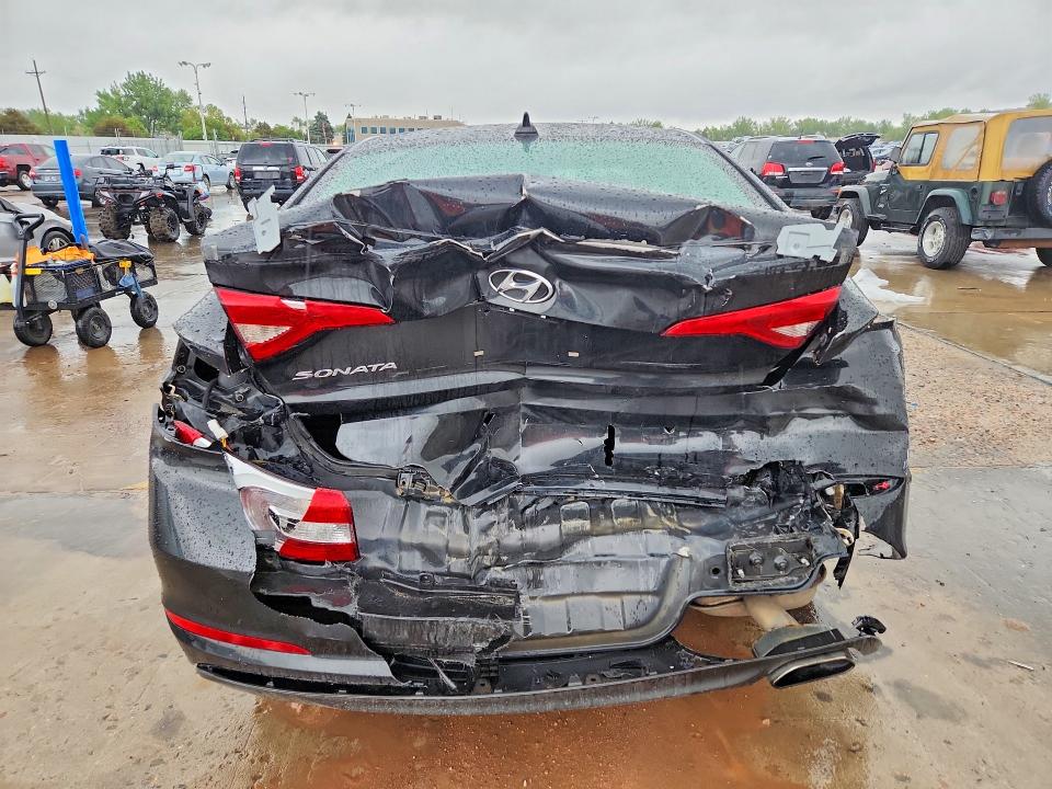 2017 Hyundai Sonata მანქანა იყიდება აუქციონზე, vin: 5NPE24AF4HH581995, აუქციონის ნომერი: 54014556