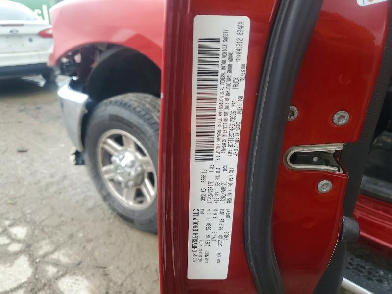 Aukcja sprzedaży 2010 Dodge Ram 2500, vin: 3D7TT2CT4AG173996, numer aukcji: 54952706