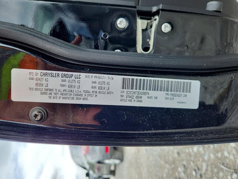 Aukcja sprzedaży 2014 Chrysler 300, vin: 2C3CCABT3EH339974, numer aukcji: 54123716