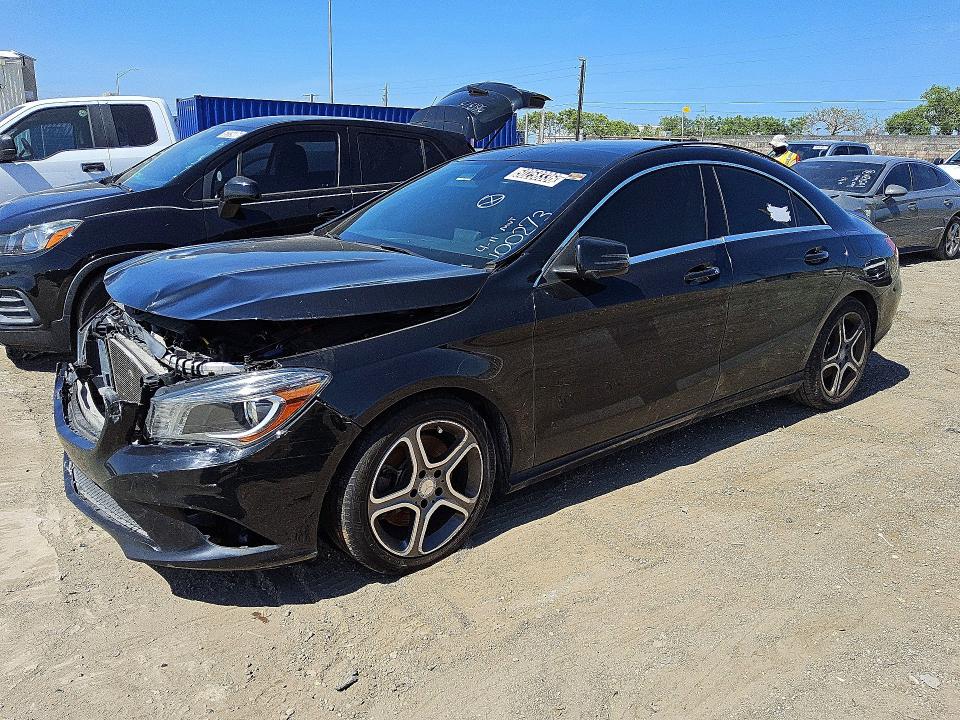 2014 Mercedes-benz Cla მანქანა იყიდება აუქციონზე, vin: WDDSJ4GB1EN100273, აუქციონის ნომერი: 50258336
