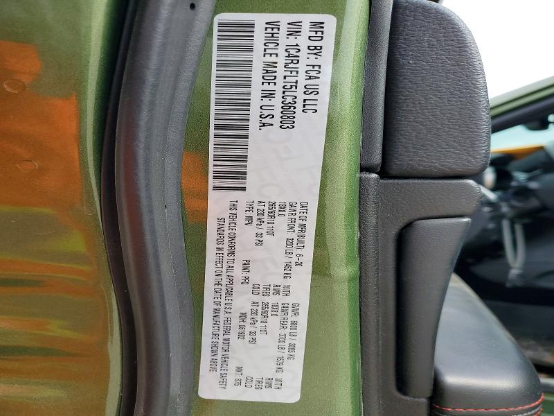 Продажа на аукционе авто 2020 Jeep Grand Cherokee, vin: 1C4RJFLT5LC360803, номер лота: 52959666