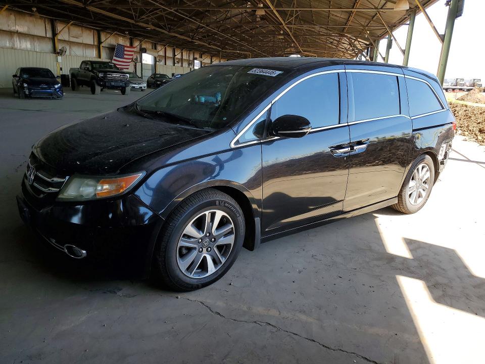 52364446 :رقم المزاد ، 5FNRL5H99FB058794 vin ، 2015 Honda Odyssey مزاد بيع