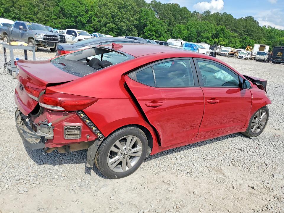 2017 Hyundai Elantra მანქანა იყიდება აუქციონზე, vin: KMHD84LF5HU241232, აუქციონის ნომერი: 54261226