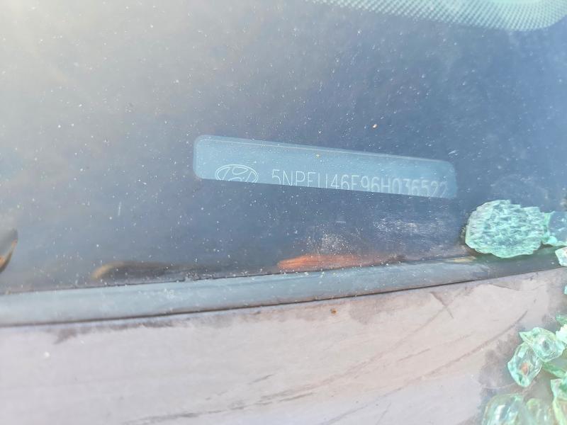 53237436 :رقم المزاد ، 5NPEU46F96H036522 vin ، 2006 Hyundai Sonata مزاد بيع