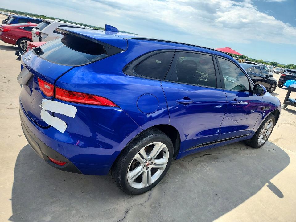 54895726 :رقم المزاد ، SADCL2FN0JA240295 vin ، 2018 Jaguar F-pace مزاد بيع