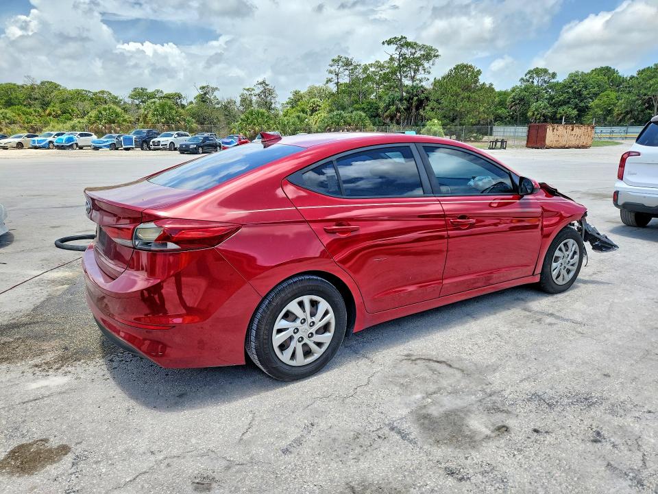 2017 Hyundai Elantra მანქანა იყიდება აუქციონზე, vin: KMHD74LF1HU408981, აუქციონის ნომერი: 55087286