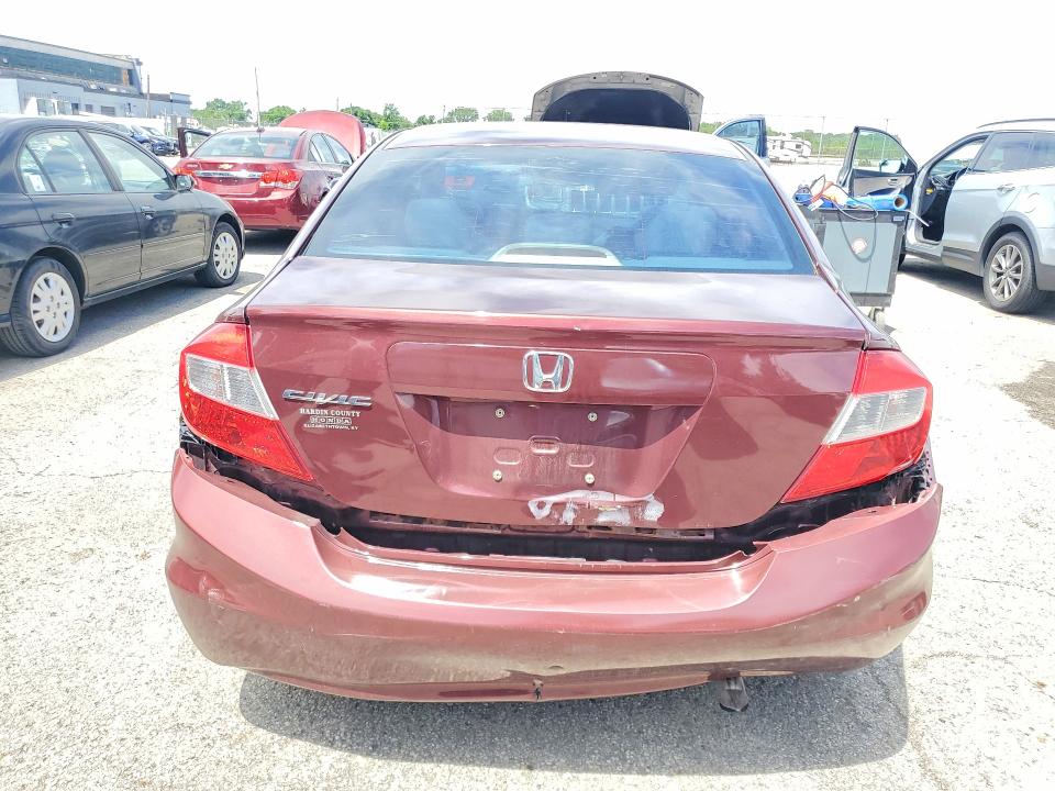 Продажа на аукционе авто 2012 Honda Civic, vin: 19XFB2F57CE072800, номер лота: 55321916