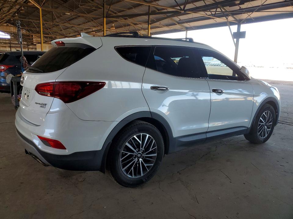 55053776 :رقم المزاد ، 5NMZUDLA6JH096578 vin ، 2018 Hyundai Santa Fe Sport مزاد بيع