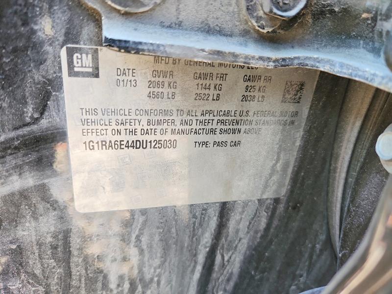 Продаж на аукціоні авто 2013 Chevrolet Volt, vin: 1G1RA6E44DU125030, номер лоту: 55045456