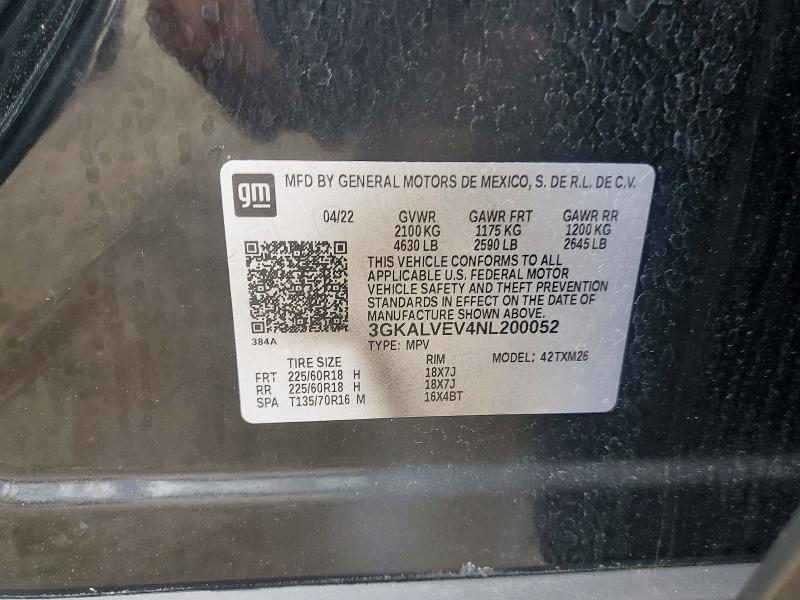 Продаж на аукціоні авто 2022 Gmc Terrain, vin: 3GKALVEV4NL200052, номер лоту: 54406876