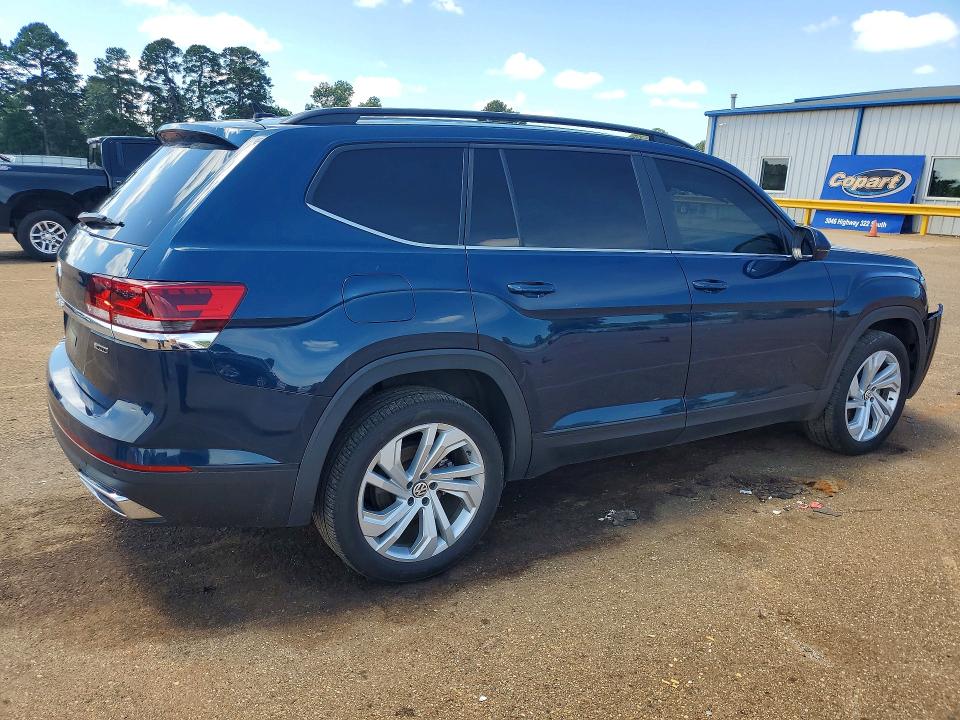 55171956 :رقم المزاد ، 1V2HR2CA6MC553702 vin ، 2021 Volkswagen Atlas مزاد بيع
