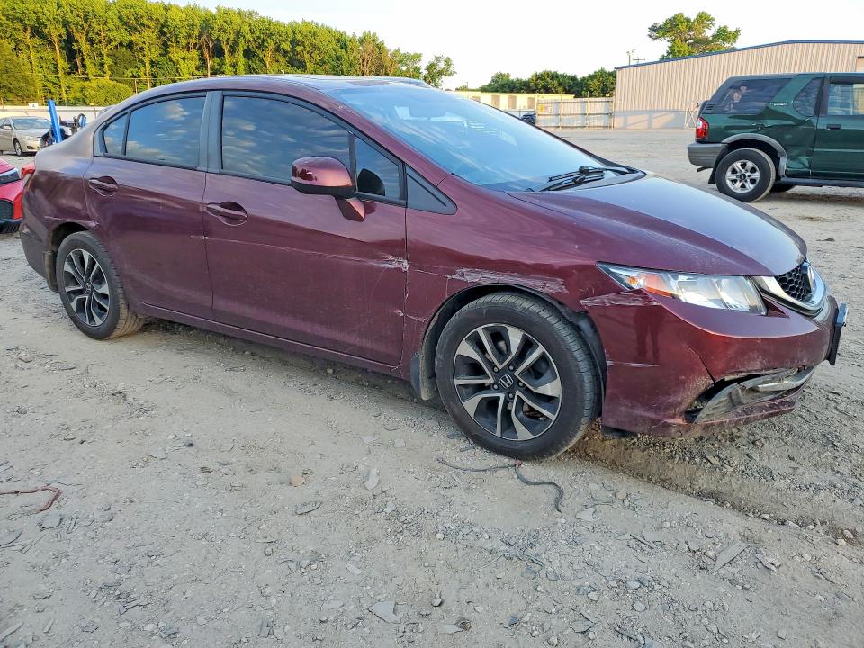 2013 Honda Civic მანქანა იყიდება აუქციონზე, vin: 2HGFB2F87DH553910, აუქციონის ნომერი: 53545466