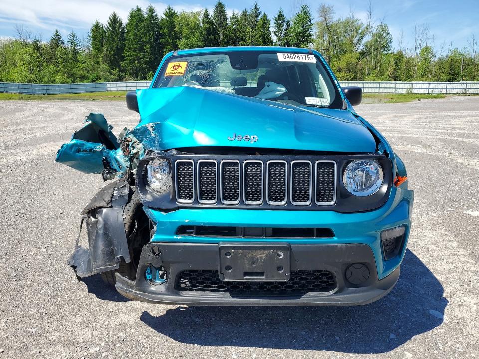 Продаж на аукціоні авто 2022 Jeep Renegade, vin: ZACNJDA1XNPN79451, номер лоту: 54626176