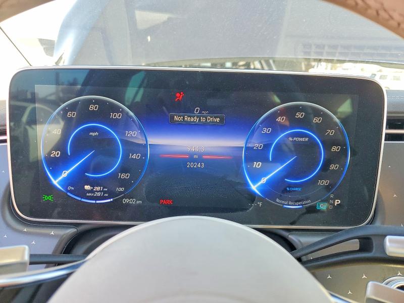Aukcja sprzedaży 2022 Mercedes-benz Eqs Sedan, vin: W1KCG2DB9NA019122, numer aukcji: 52710986