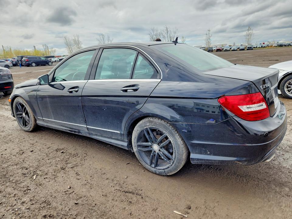 2012 Mercedes-benz C მანქანა იყიდება აუქციონზე, vin: WDDGF8FBXCA741295, აუქციონის ნომერი: 53867646