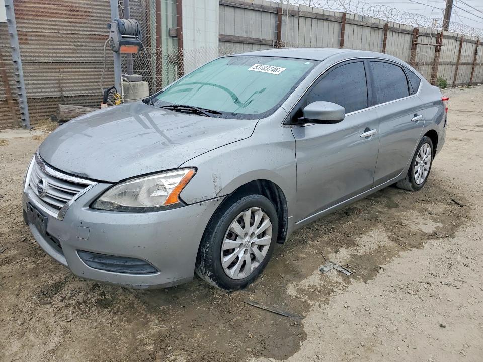 2013 Nissan Sentra მანქანა იყიდება აუქციონზე, vin: 3N1AB7AP3DL752905, აუქციონის ნომერი: 53783746