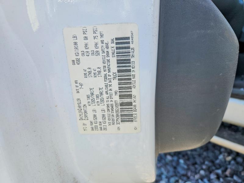 2008 Dodge Ram 3500 მანქანა იყიდება აუქციონზე, vin: 3D7MX38A28G103977, აუქციონის ნომერი: 51977606