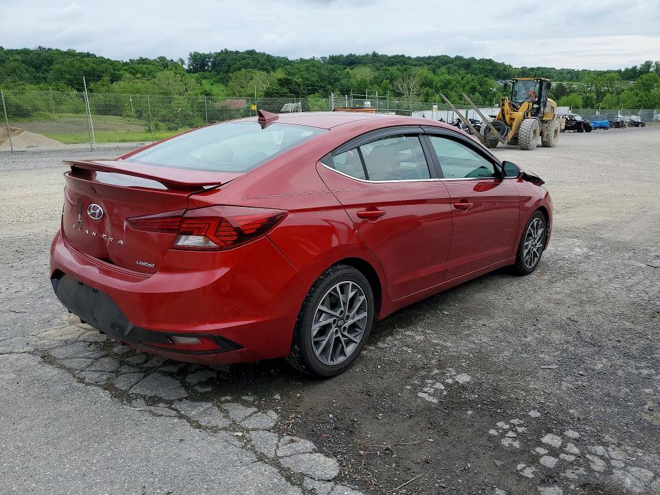 Aukcja sprzedaży 2019 Hyundai Elantra, vin: KMHD84LF5KU792834, numer aukcji: 54891676