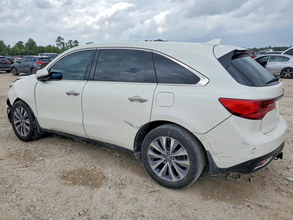 Продажа на аукционе авто 2016 Acura Mdx, vin: 5FRYD3H45GB021923, номер лота: 54250176