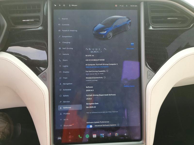 Продаж на аукціоні авто 2018 Tesla Model X, vin: 5YJXCBE23JF136198, номер лоту: 52579336