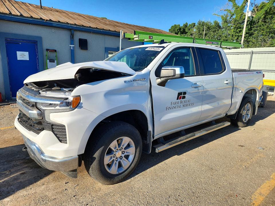 52054326 :رقم المزاد ، 3GCUKDED7SG223746 vin ، 2025 Chevrolet Silverado مزاد بيع