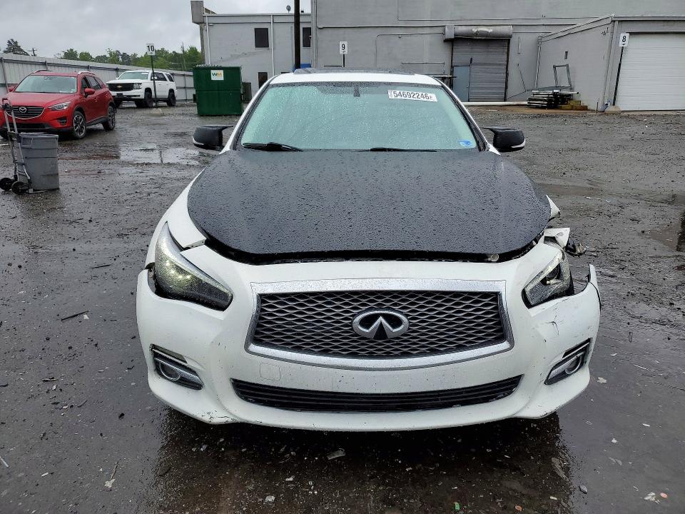 54692246 :رقم المزاد ، JN1BV7AR7FM398523 vin ، 2015 Infiniti Q50 مزاد بيع