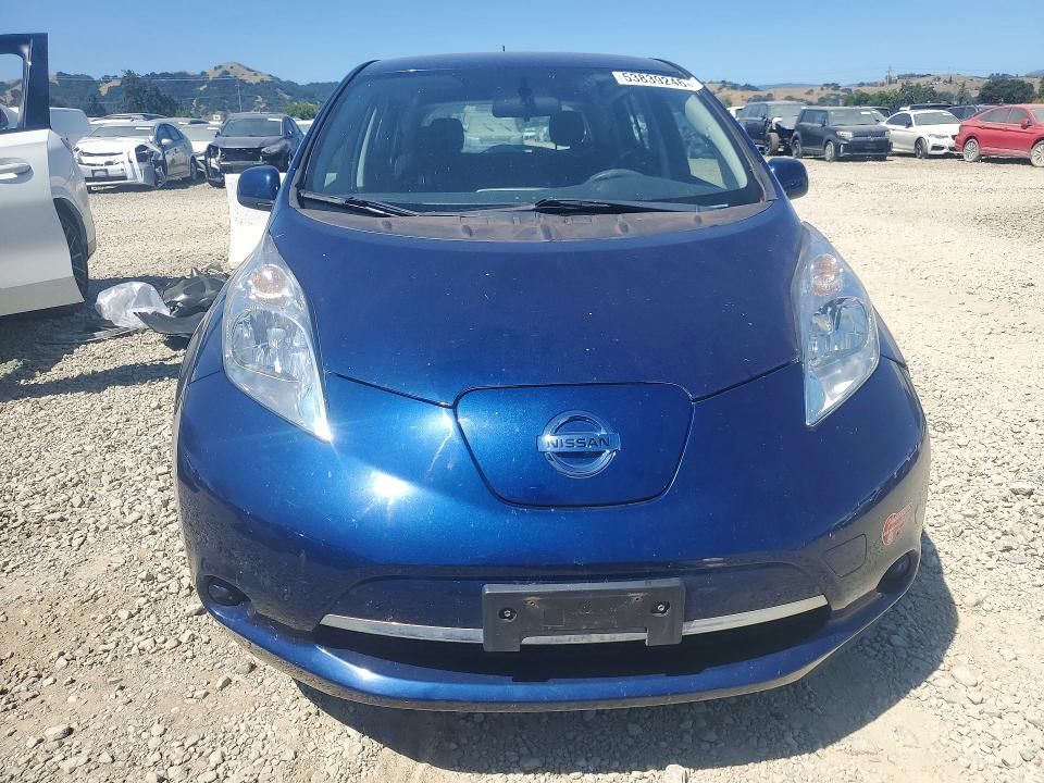 2017 Nissan Leaf მანქანა იყიდება აუქციონზე, vin: 1N4BZ0CPXHC308476, აუქციონის ნომერი: 53839246