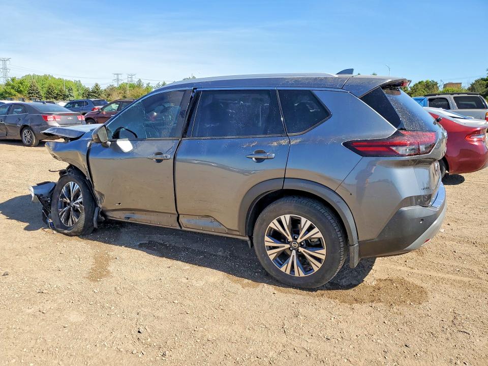 2021 Nissan Rogue მანქანა იყიდება აუქციონზე, vin: 5N1AT3BB6MC717398, აუქციონის ნომერი: 53633856