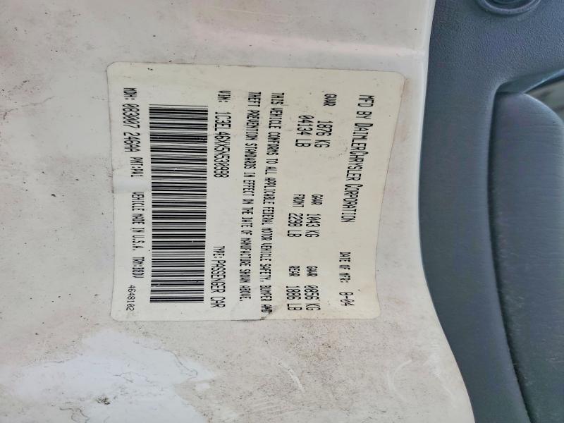 52723726 :رقم المزاد ، 1C3EL46XX5N530998 vin ، 2005 Chrysler Sebring مزاد بيع