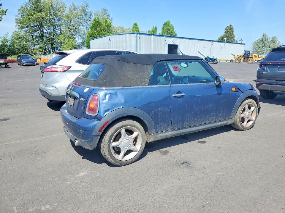 2010 Mini Cooper მანქანა იყიდება აუქციონზე, vin: WMWMR3C56ATU97746, აუქციონის ნომერი: 52341816