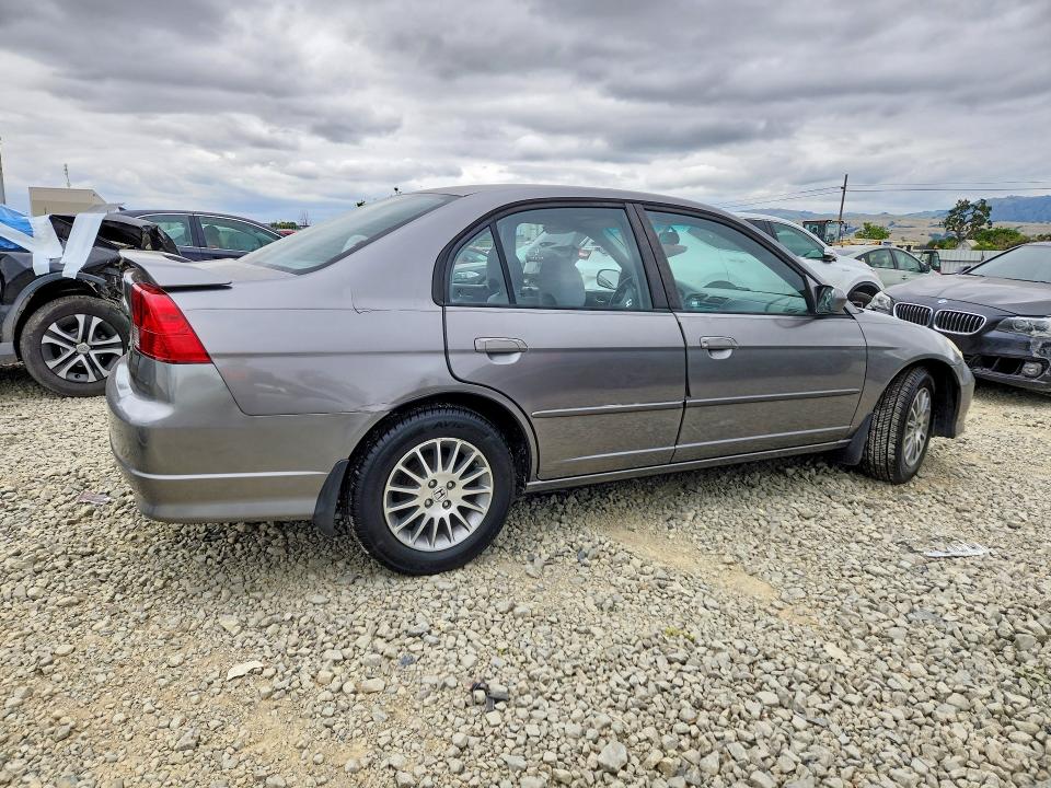 52411896 :رقم المزاد ، 2HGES26785H566329 vin ، 2005 Honda Civic مزاد بيع