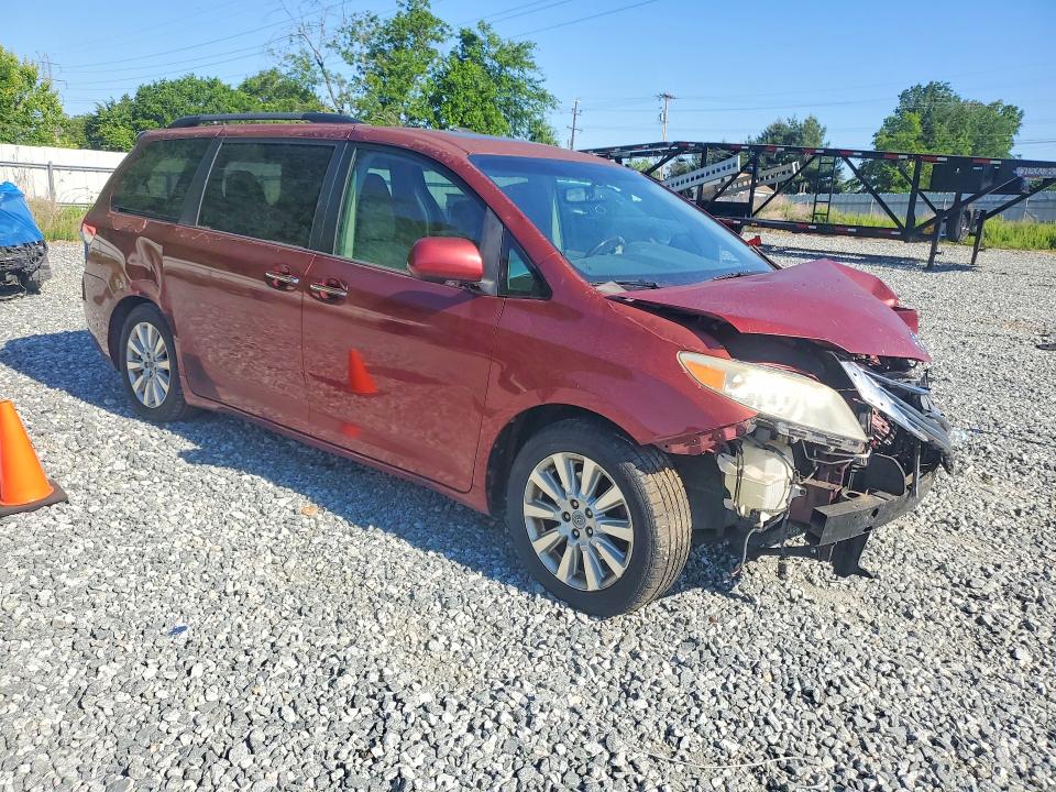 2012 Toyota Sienna მანქანა იყიდება აუქციონზე, vin: 5TDYK3DC9CS236067, აუქციონის ნომერი: 53256216