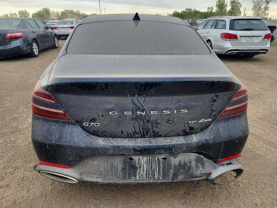 Aukcja sprzedaży 2022 Genesis G70, vin: KMTG54TE5NU083537, numer aukcji: 55510106