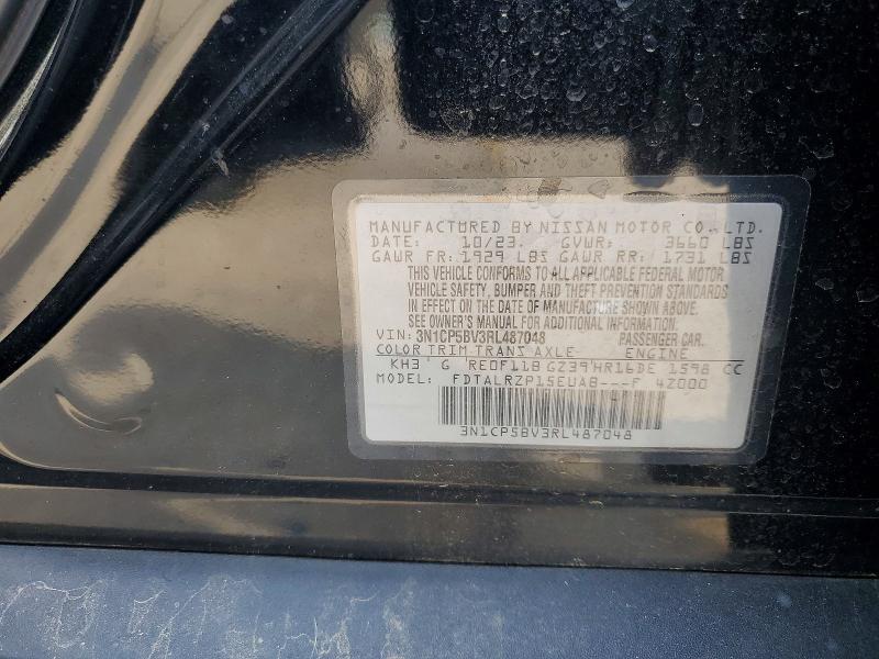 Продажа на аукционе авто 2024 Nissan Kicks, vin: 3N1CP5BV3RL487048, номер лота: 52599426