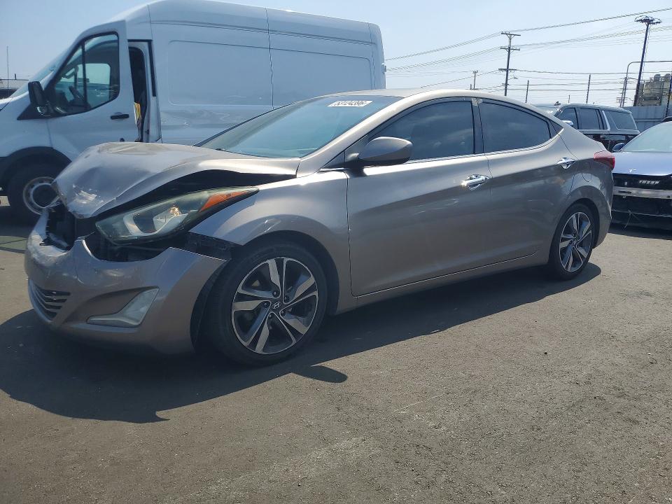 53124396 :رقم المزاد ، 5NPDH4AE2EH500909 vin ، 2014 Hyundai Elantra مزاد بيع