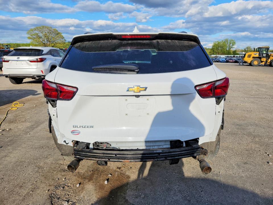 53550376 :رقم المزاد ، 3GNKBCR40MS519873 vin ، 2021 Chevrolet Blazer مزاد بيع