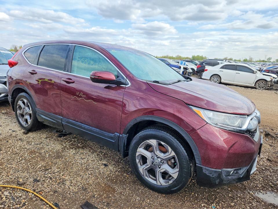 2017 Honda Cr-v მანქანა იყიდება აუქციონზე, vin: 2HKRW2H89HH606133, აუქციონის ნომერი: 50358436