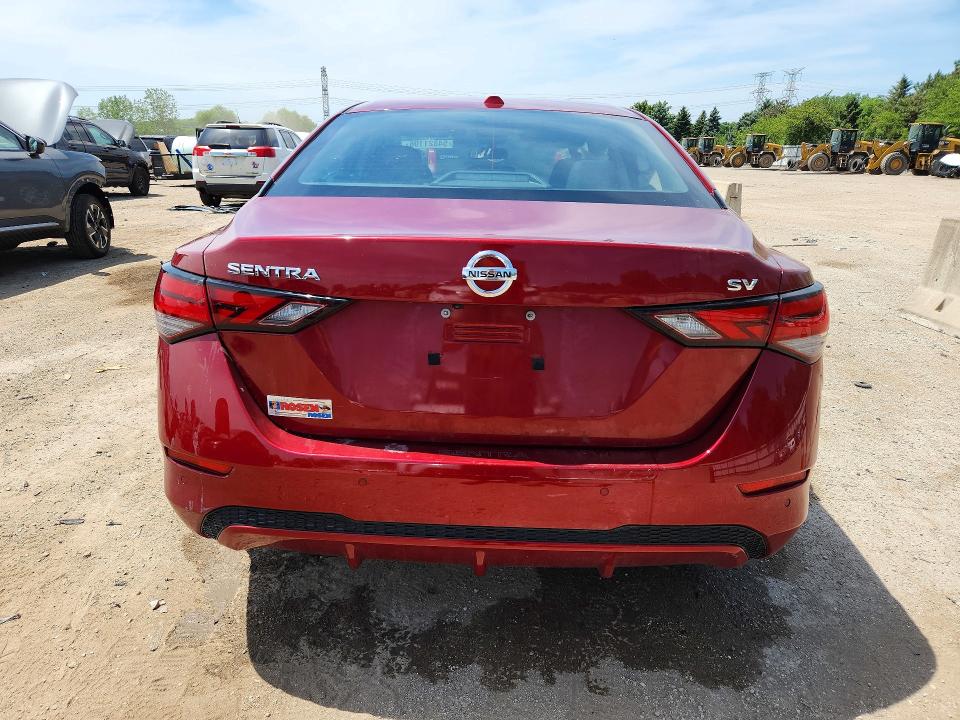 2020 Nissan Sentra მანქანა იყიდება აუქციონზე, vin: 3N1AB8CV8LY267873, აუქციონის ნომერი: 54821196
