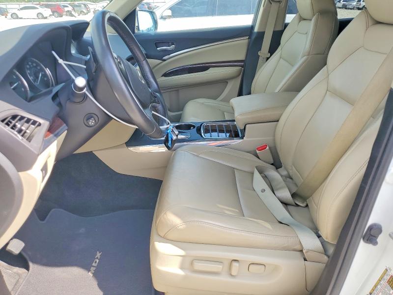 53952906 :رقم المزاد ، 5FRYD3H45GB001851 vin ، 2016 Acura Mdx مزاد بيع
