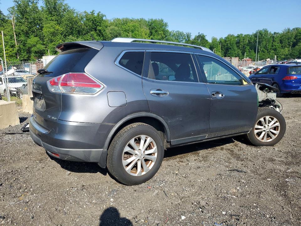 Продажа на аукционе авто 2015 Nissan Rogue, vin: KNMAT2MV2FP502845, номер лота: 53721496