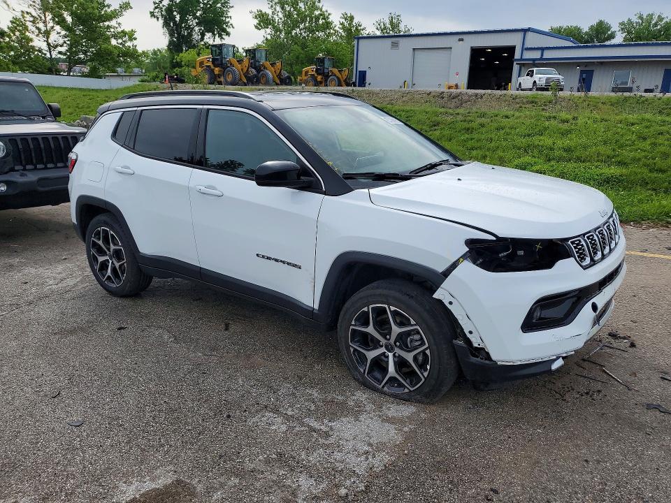 54062256 :رقم المزاد ، 3C4NJDCN1ST600937 vin ، 2025 Jeep Compass مزاد بيع
