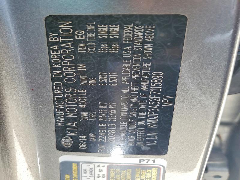 Продажа на аукционе авто 2015 Kia Soul, vin: KNDJP3A52F7115890, номер лота: 54427336
