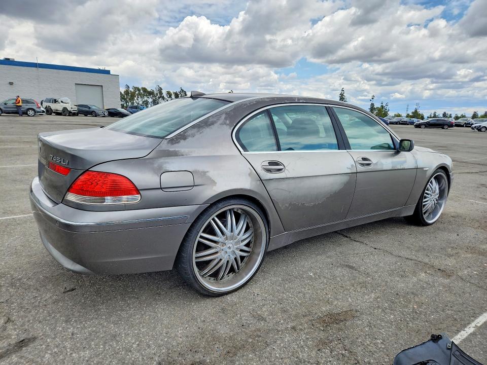 52454716 :رقم المزاد ، WBAGN63423DR12172 vin ، 2003 Bmw 745 مزاد بيع