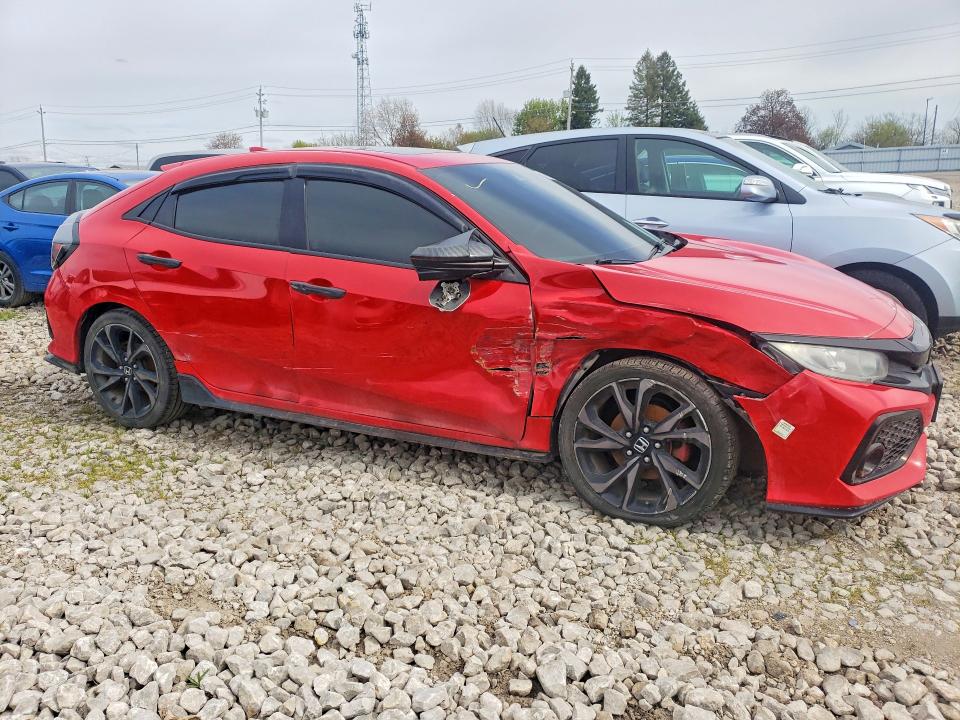 2017 Honda Civic მანქანა იყიდება აუქციონზე, vin: SHHFK7H44HU305016, აუქციონის ნომერი: 47880506