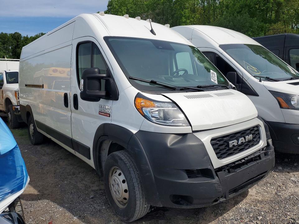 48791286 :رقم المزاد ، 3C6MRVJG1NE105491 vin ، 2022 Ram Promaster 3500 مزاد بيع