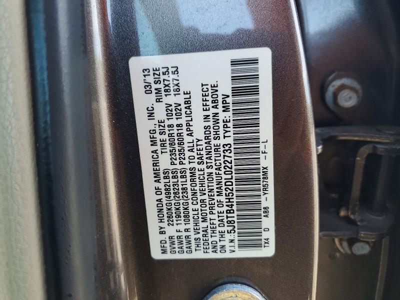 Aukcja sprzedaży 2013 Acura Rdx, vin: 5J8TB4H52DL022733, numer aukcji: 53465346